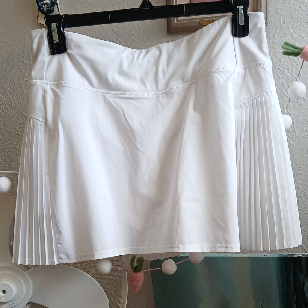 Athleta White Mini Skirt